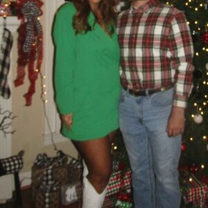 ASOS Green Blazer dress size 10